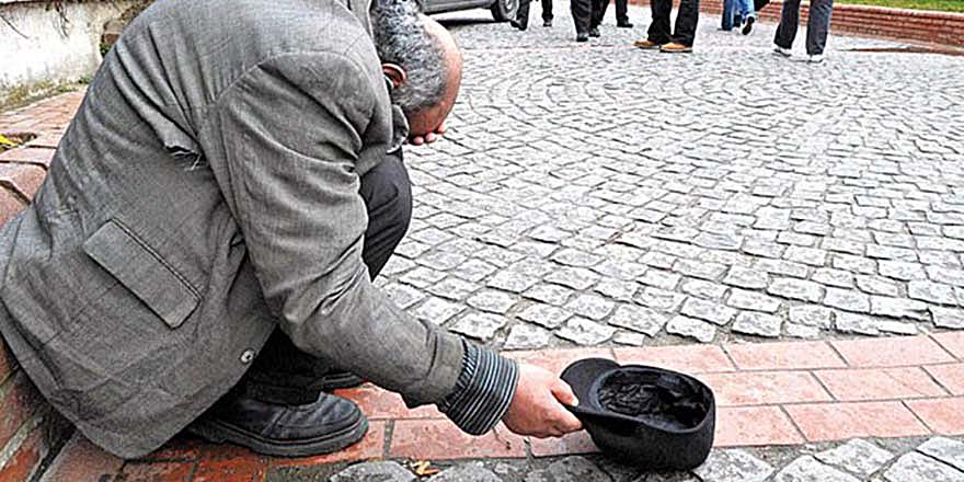 Dilencilerin taktiğini gören zabıtalar bile şaşırdı