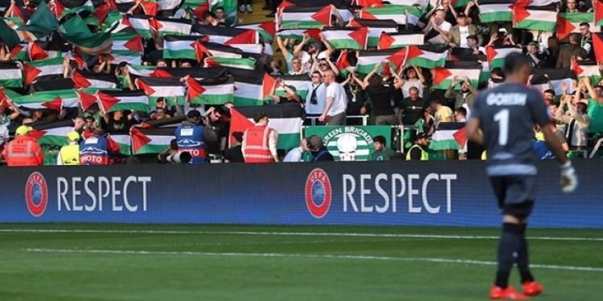 Celtic'e 'Filistin bayrağı' cezası!