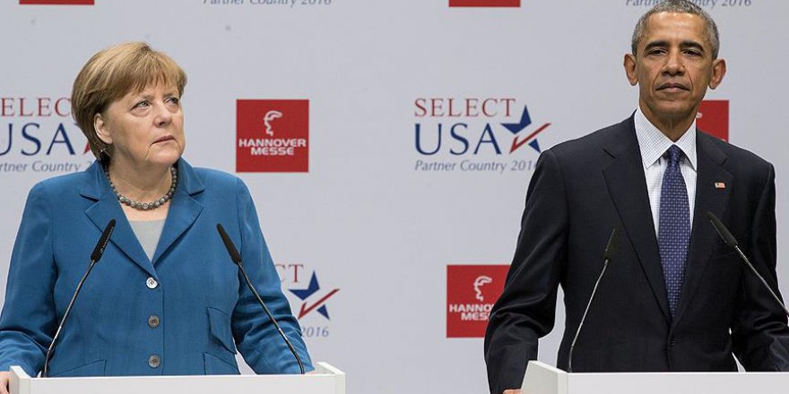 Obama ve Merkel Rusya ile Esed rejimini kınadı