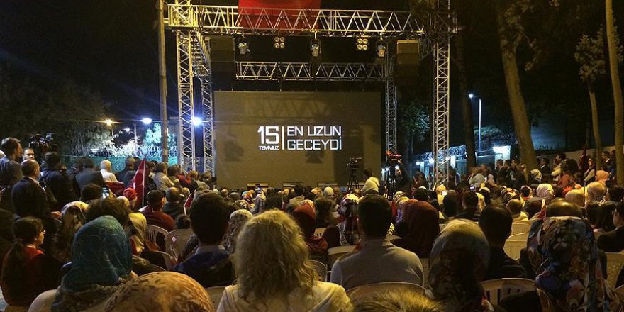 '15 Temmuz En Uzun Geceydi' belgeseli gösterildi