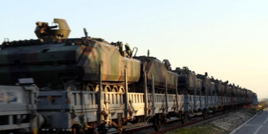 Etimesgut'taki zırhlı birlikler Burdur'a gelmeye başladı