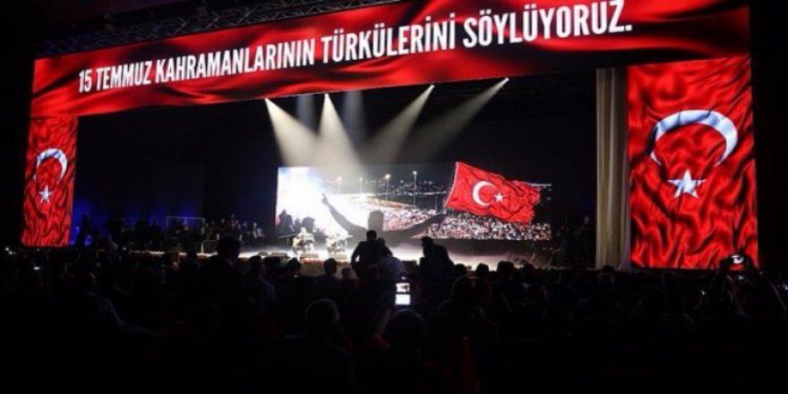 '15 Temmuz kahramanları' türkülerle anıldı