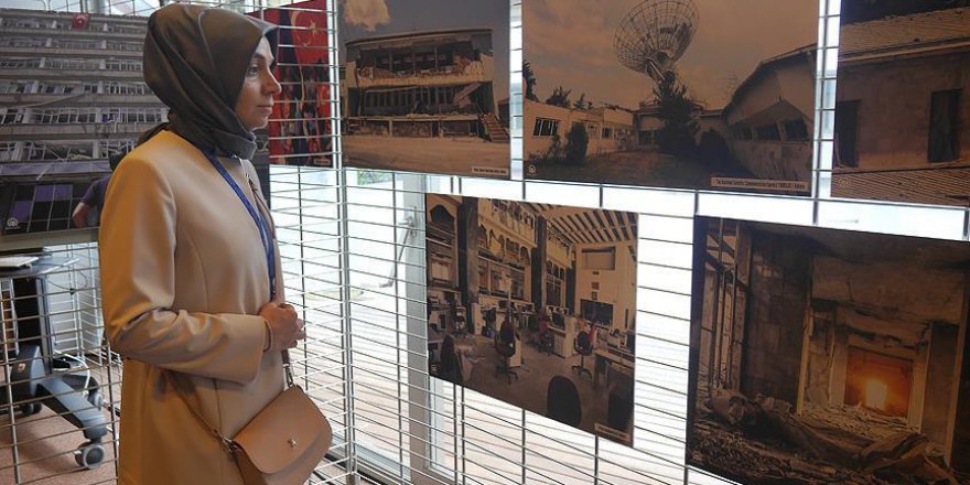 15 Temmuz fotoğraf sergisi Avrupa Konseyi'nde