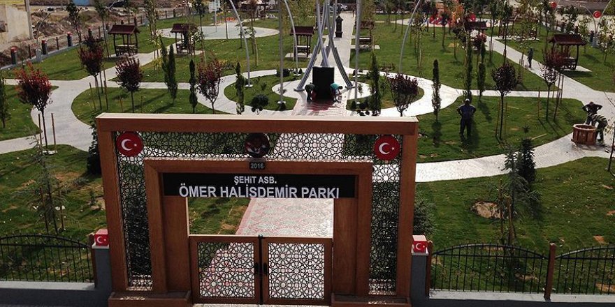Ömer Halisdemir ismi o ildeki parkta da yaşayacak