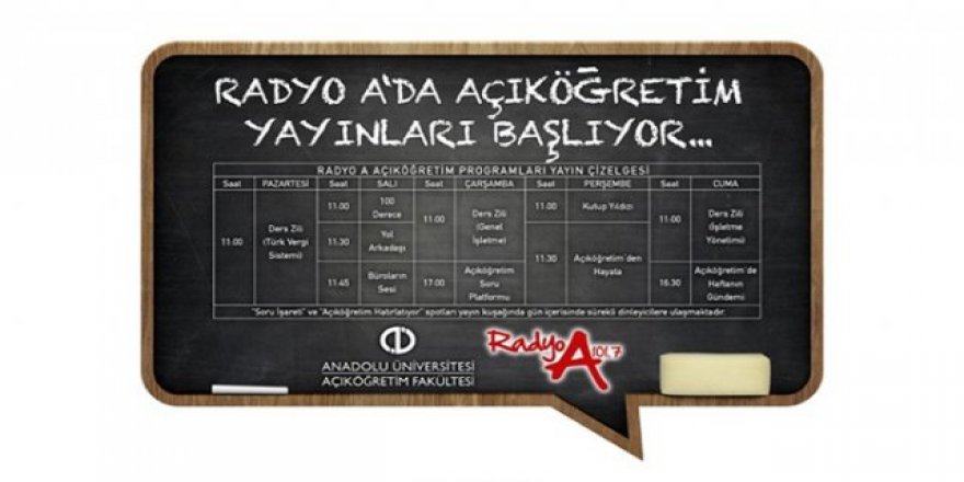 AÖF öğrencilerine bir müjde daha