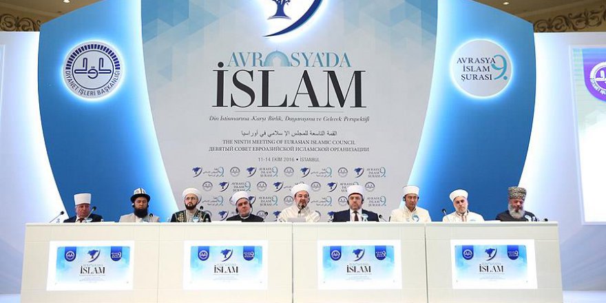 9. Avrasya İslam Şurası bildirisi: FETÖ Dini Cemaat Değildir