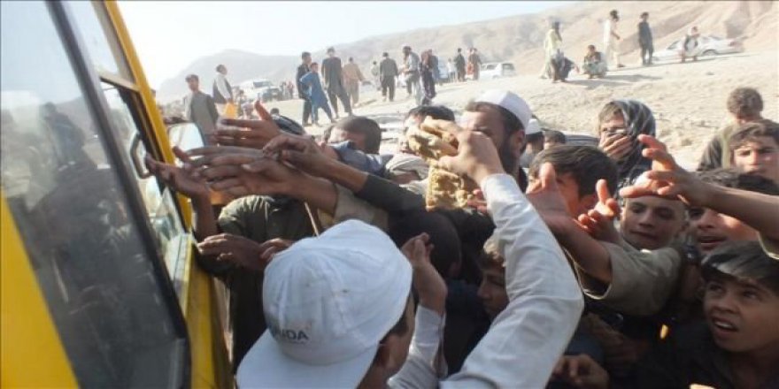 Afganistan için acil insani yardım mesajı
