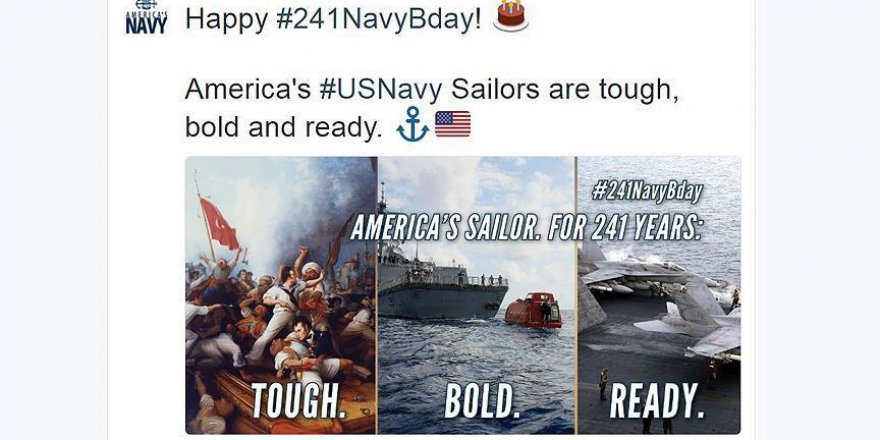 ABD Donanması skandal paylaşımını kaldırdı