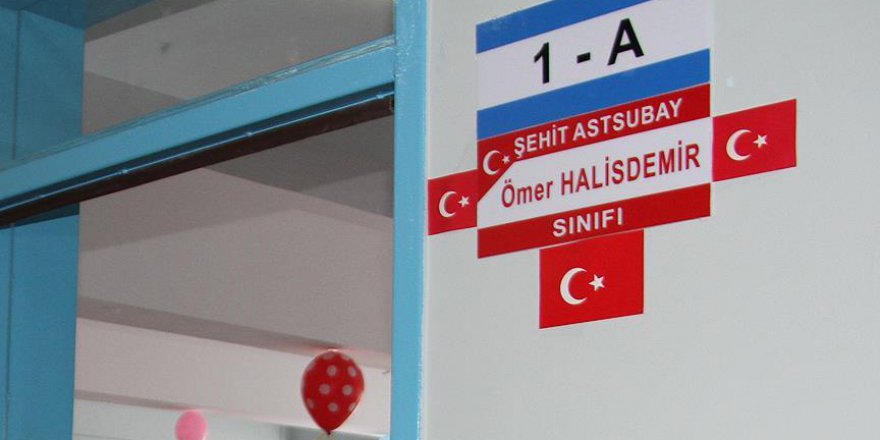 Şehitlerin isimleri sınıflarda yaşatılacak