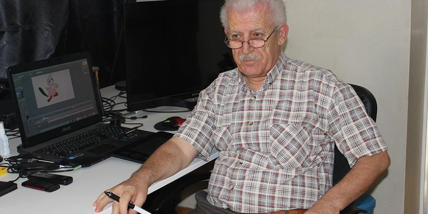 Suriyeli yönetmen çizgi film çalışmalarını Türkiye'de sürdürüyor