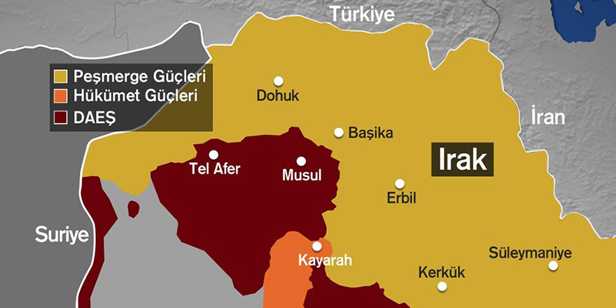 Amaç Musul'u kurtarmak değil, toprak paylaşmak