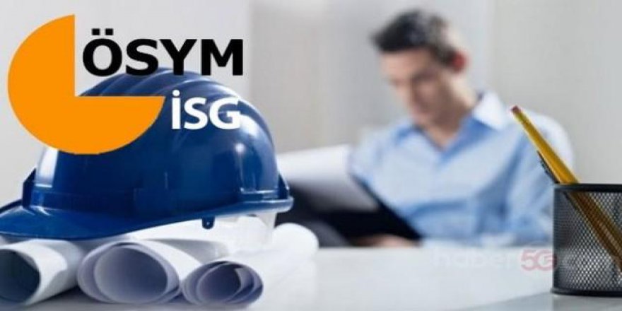 2016 İş Sağlığı ve Güvenliği Hekimliği ve Uzmanlığı Sınavı Ne Zaman?