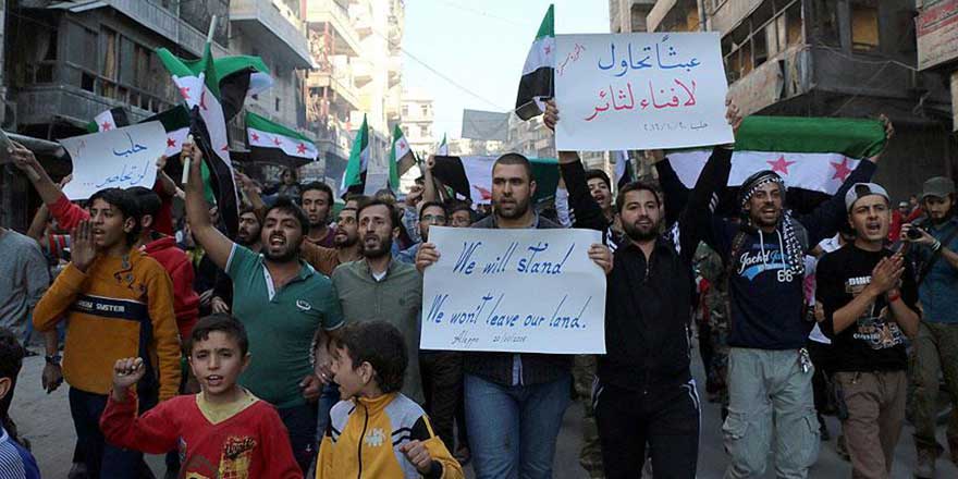 Halepliler evlerini terk etmiyor