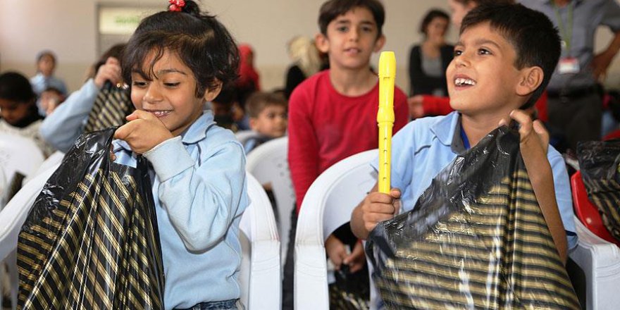 Sığınmacı çocuklara umut oldular