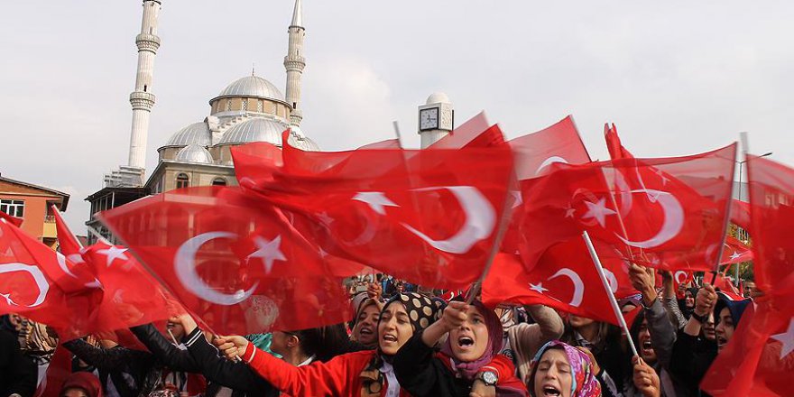 Bingöl'de 'Teröre lanet' mitingi