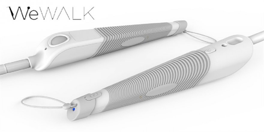 Görme engelliler için akıllı baston üretildi