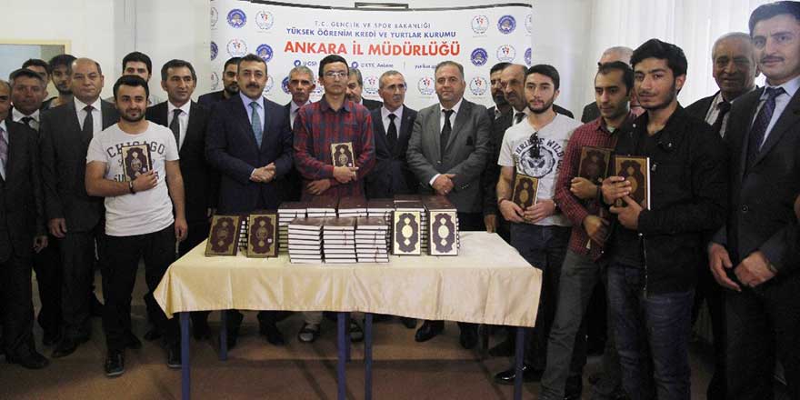 KYK yurtlarında 20 bin Kur'an-ı Kerim dağıtılacak
