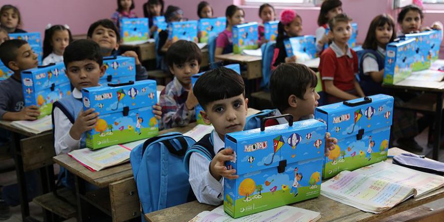 Türkiye'de öğrenim gören Suriyeli öğrenci sayısı