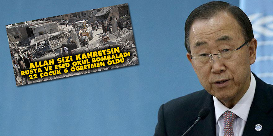 Okuldaki katliamı bile kesin bir dille lanetleyemediler