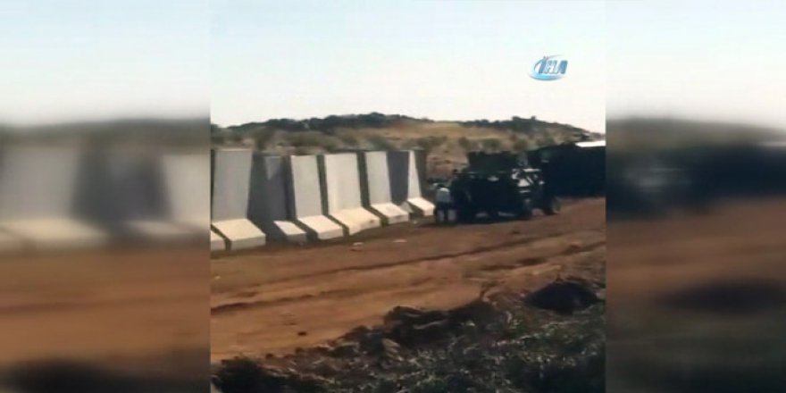 Suriye sınırında 'Duvar' gerginliği