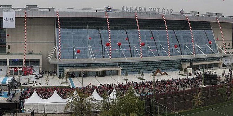 Ankara YHT Garı'nda tarifeli seferler başlıyor