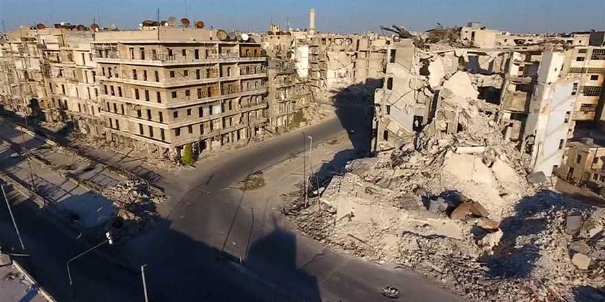 Halep'te yerleşim yerlerine saldırı: 59 ölü, 137 yaralı