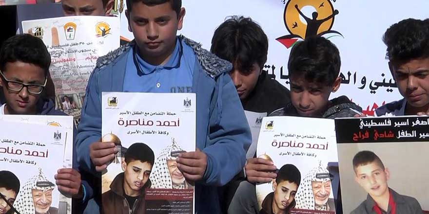 İsrail 18 yaş altı 450 çocuğu gözaltına aldı, BM'ye 500 bin şikayet gitti