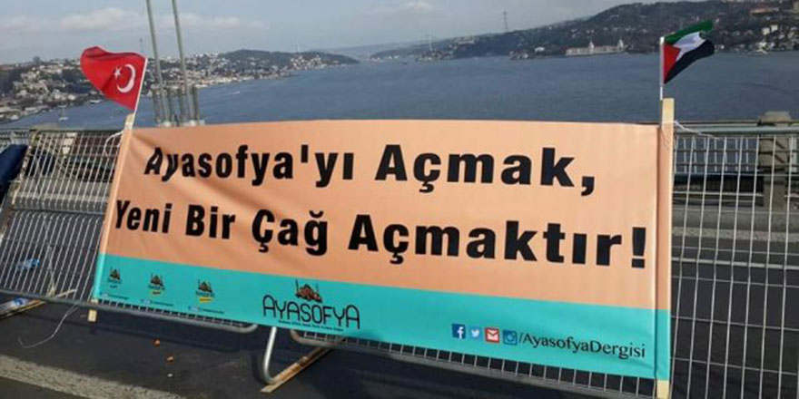 Ayasofya Camii için önce yürünecek sonra namaz kılınacak