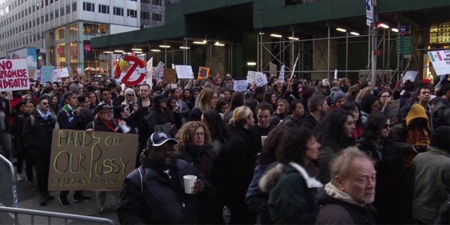 Trump protestoları hafta sonu da durulmadı