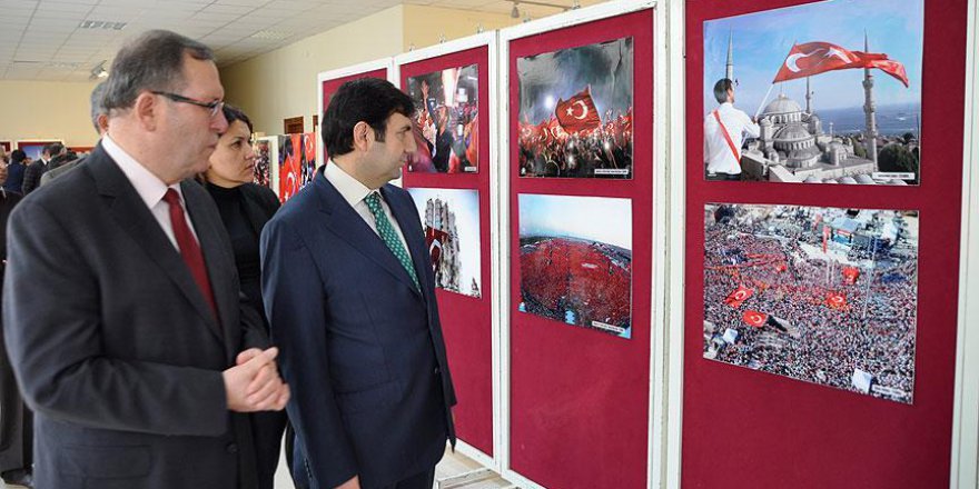 Kocatepe Üniversitesinde '15 Temmuz Milli Direniş Sergisi' açıldı