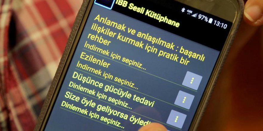 Görme engelliler kitaplara mobil ortamda ulaşacak