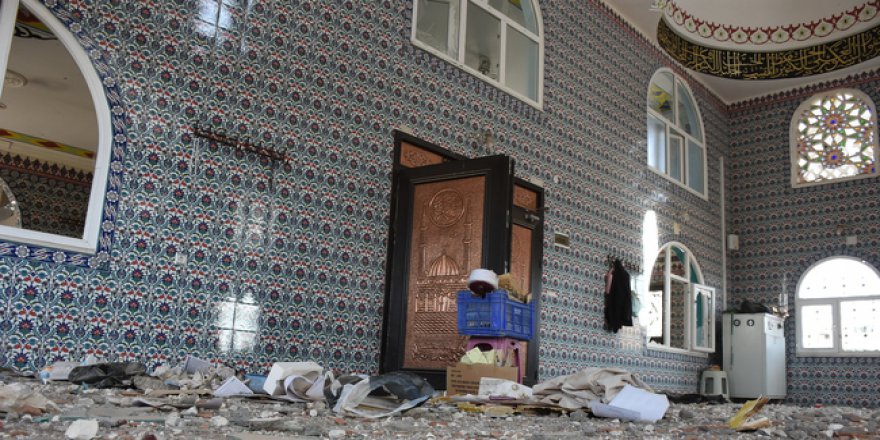Nusaybin’de 4 cami kullanılamaz hale geldi