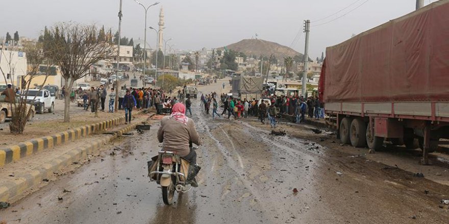 Azez'de bombalı saldırı: 10 ölü