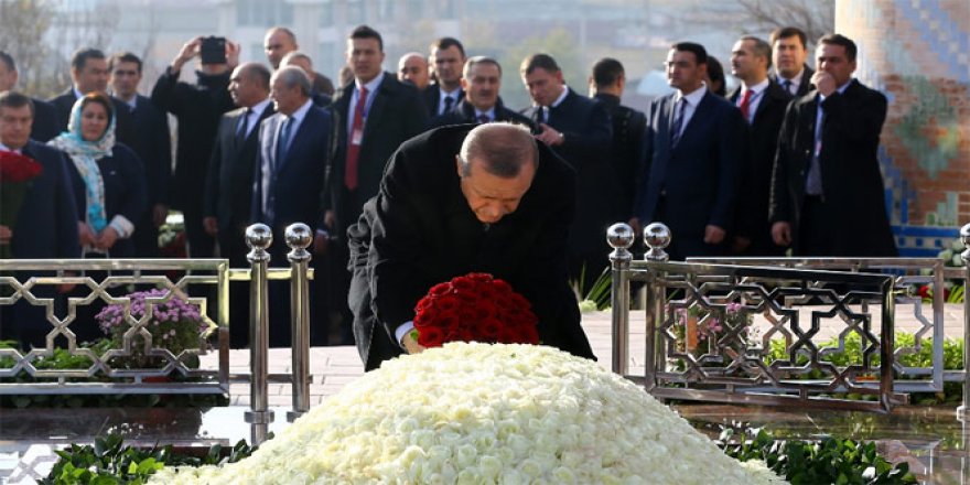 Erdoğan’dan Kerimov’un mezarına ziyaret