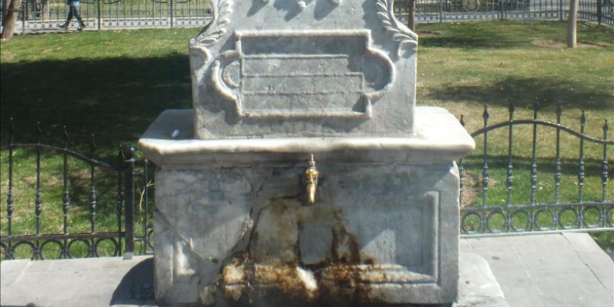 Selçuklu ve Osmanlı'dan miras kalan çeşmeler onarılıyor