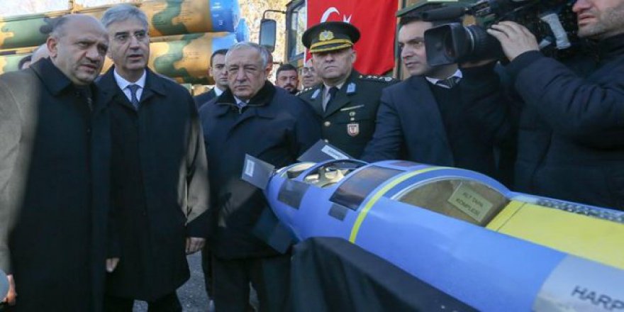 Milli füze sistemi "Kasırga" TSK'ya teslim edildi
