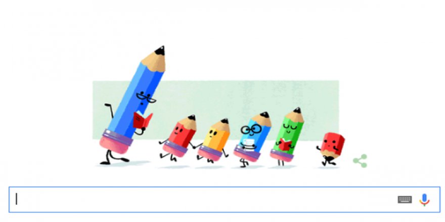 Google'dan 2016 Öğretmenler Günü'ne özel Doodle