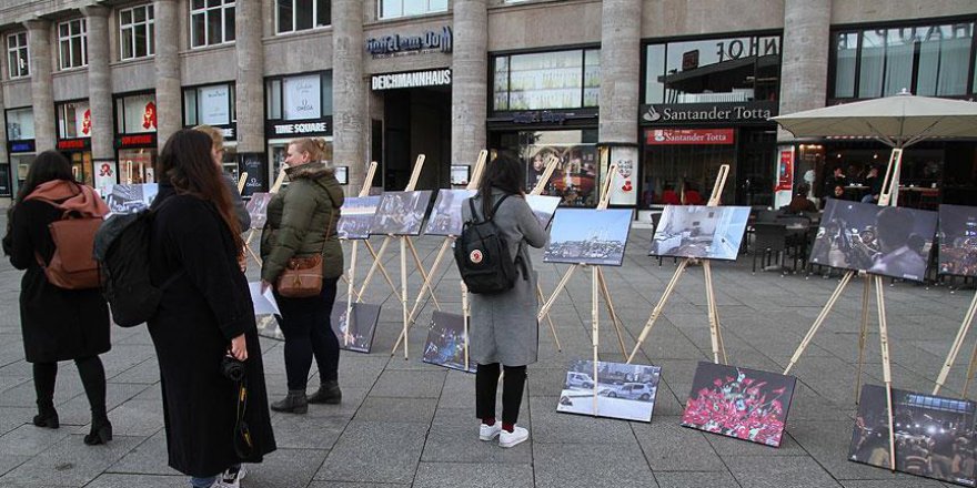 15 Temmuz Fotoğraf Sergisi Köln'de açıldı