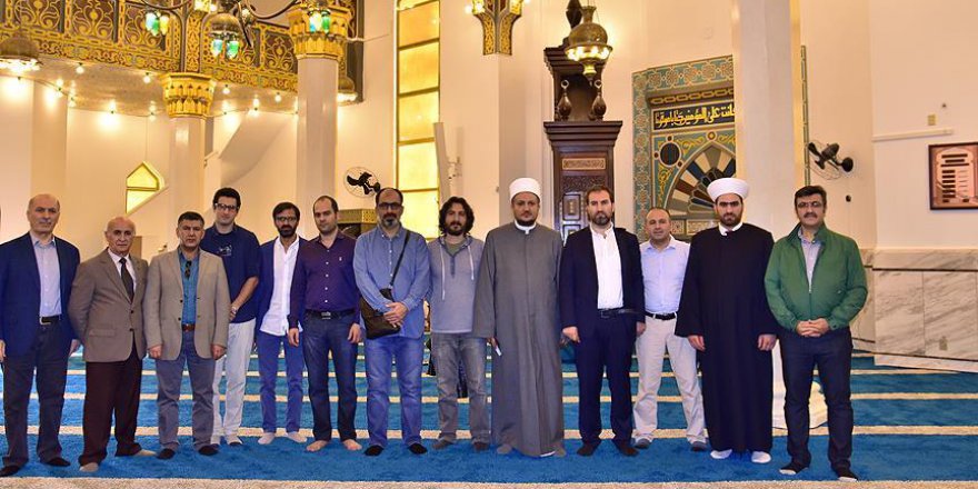 Türk heyeti Brezilya'da Müslüman toplum liderleriyle görüştü