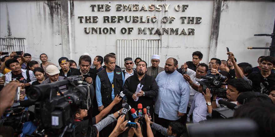 Dünyadan Arakanlı Müslümanlara destek