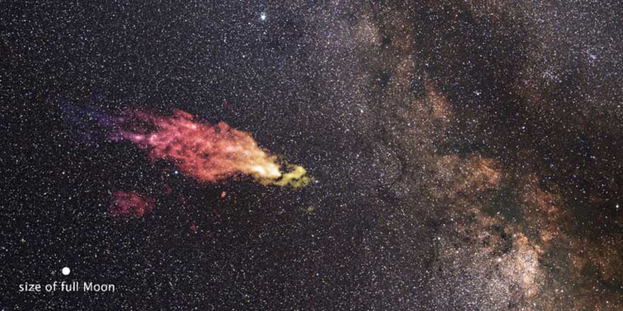 Esrarengiz bulut Dünyaya çarpacak korkusu