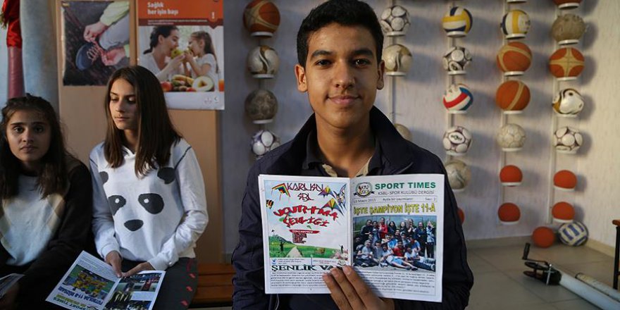 Okul dergisiyle gazeteciliğe ilk adım