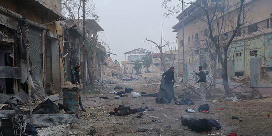 Halep'te sivillere saldırılarda acı bilanço artıyor
