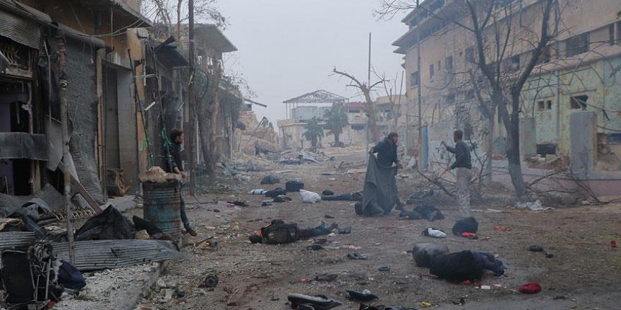 'Halep'te sokaklar kan kokuyor'