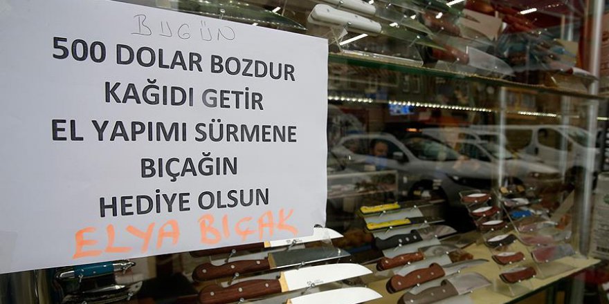 Karadenizli esnaf Türk lirasına sahip çıkıyor