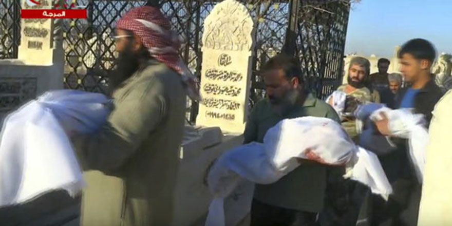 Halep'te mezar yeri bile kalmadı