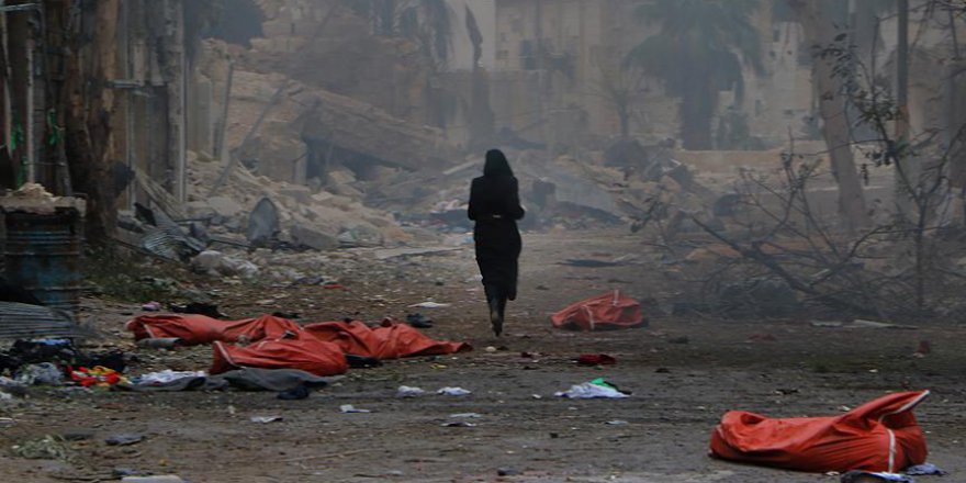 Halep'te son 21 günde 828 sivil katledildi