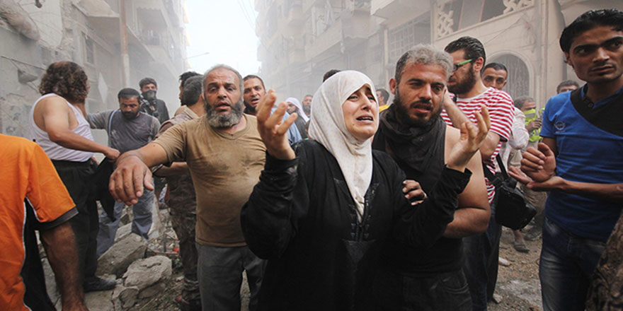 Halepliler: Ey Müslümanlar, bize sahip çıkın Allah'ın huzurunda görüşeceğiz