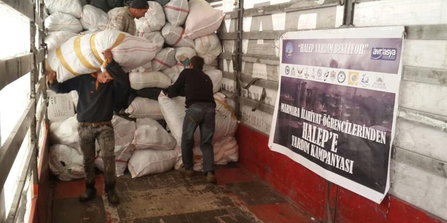 'Halep Yardım Bekliyor' kampanyası