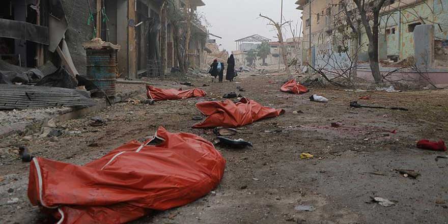 Halep'te sivil yerleşim yerlerine saldırı: 46 ölü